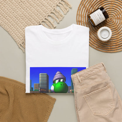 Chill Yoshi On Bench City Vibes Tee