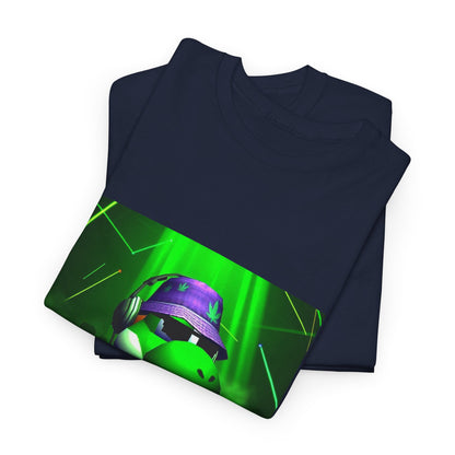 Yoshi DJing With Cannabis Bucket Hat Tee