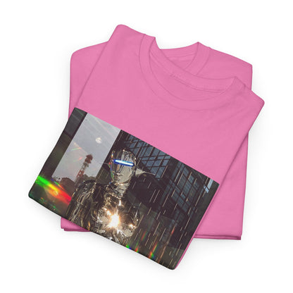 Neon Ember Flow Graphic Tee