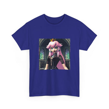 Goth Princess Peach In The Castle Tee
