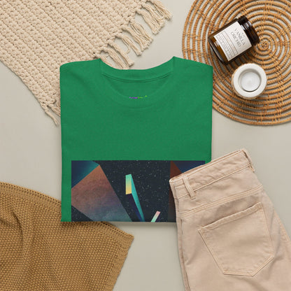 Violet Aluras Glowing Typography Tee