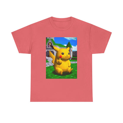 Pikachu Giving The Middle Finger Tee