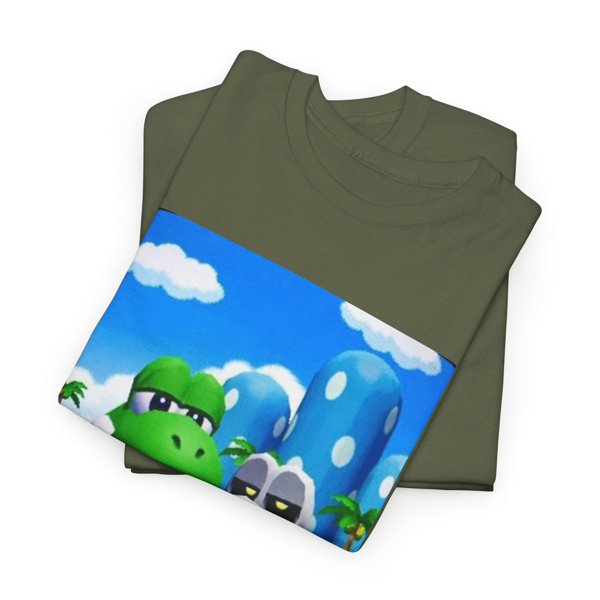 Yoshi And Dry Bones Flipping Off Tee (Design 7)