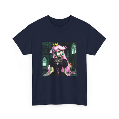 Goth Peach In Haunted Castle Tee