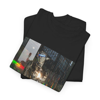Neon Ember Flow Graphic Tee