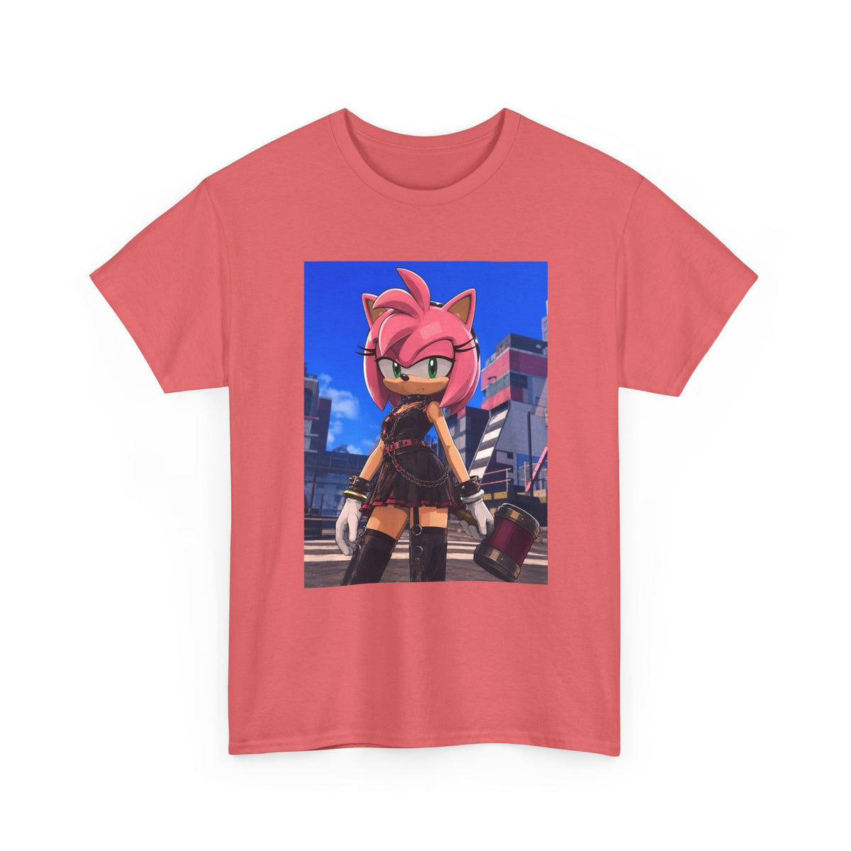 Gothic Amy Rose With Hammer Tee