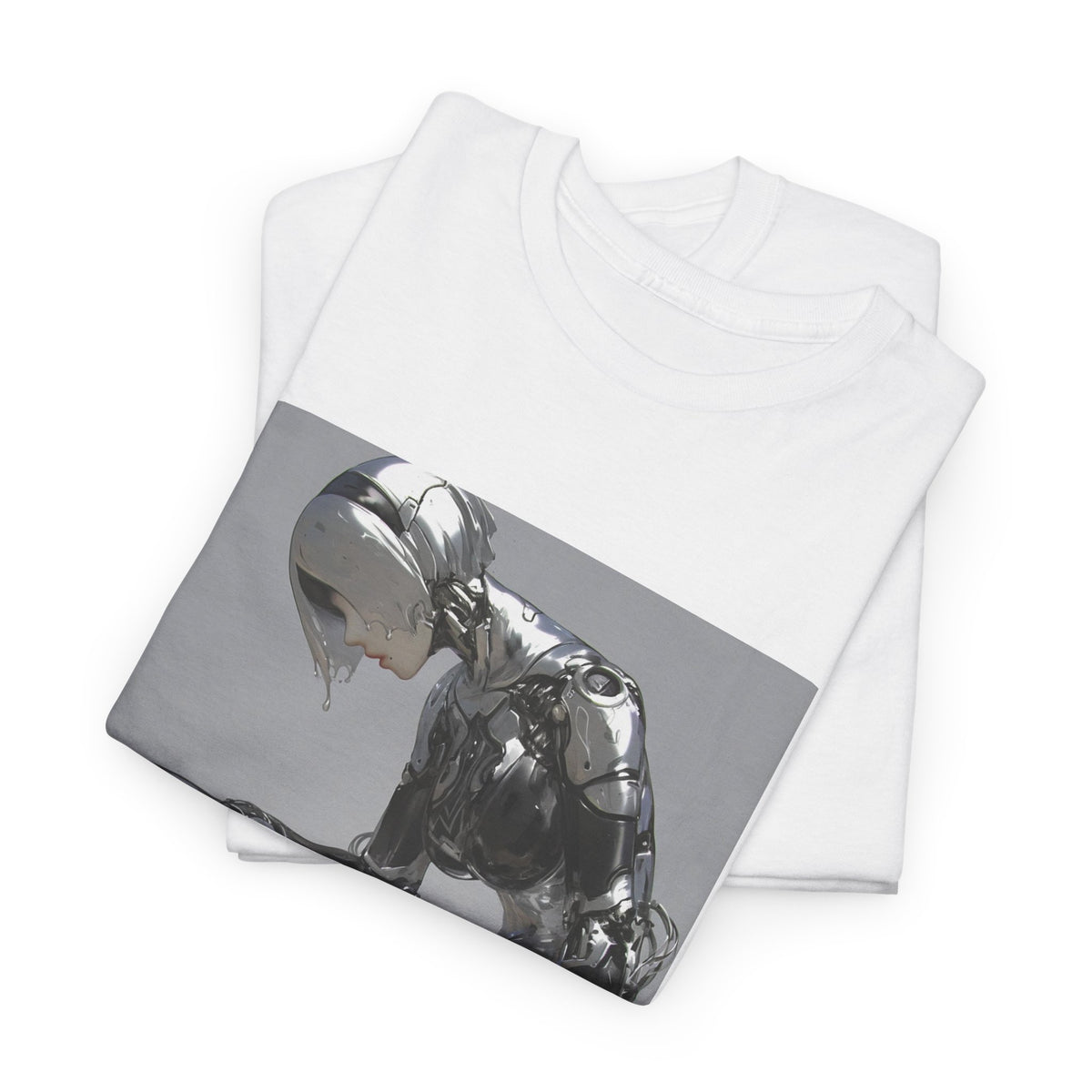 Liquid Chrome Flow Tee