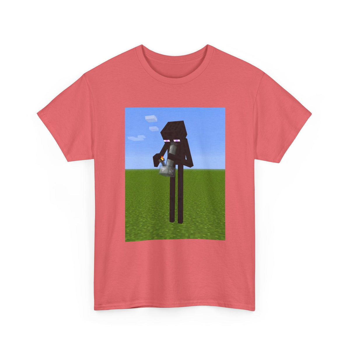 Enderman Lighting Up A Bong Tee