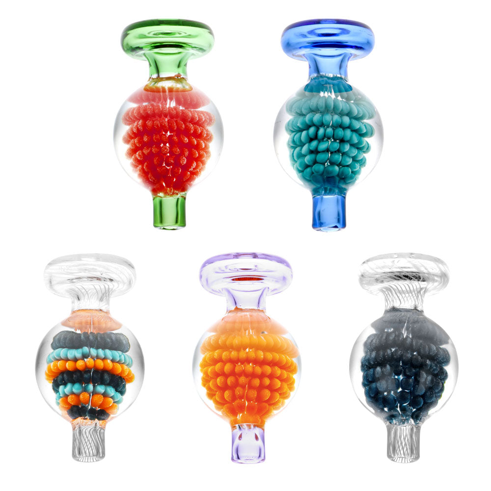 27mm Encased Blackberry Glass Carb Cap