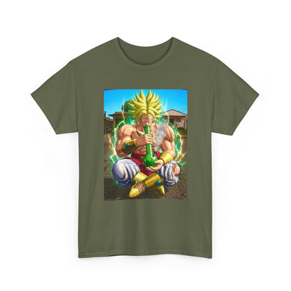 Super Saiyan Broly Taking A Bong Rip Tee