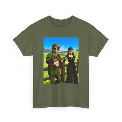 Link And Zelda Passing A Blunt Tee
