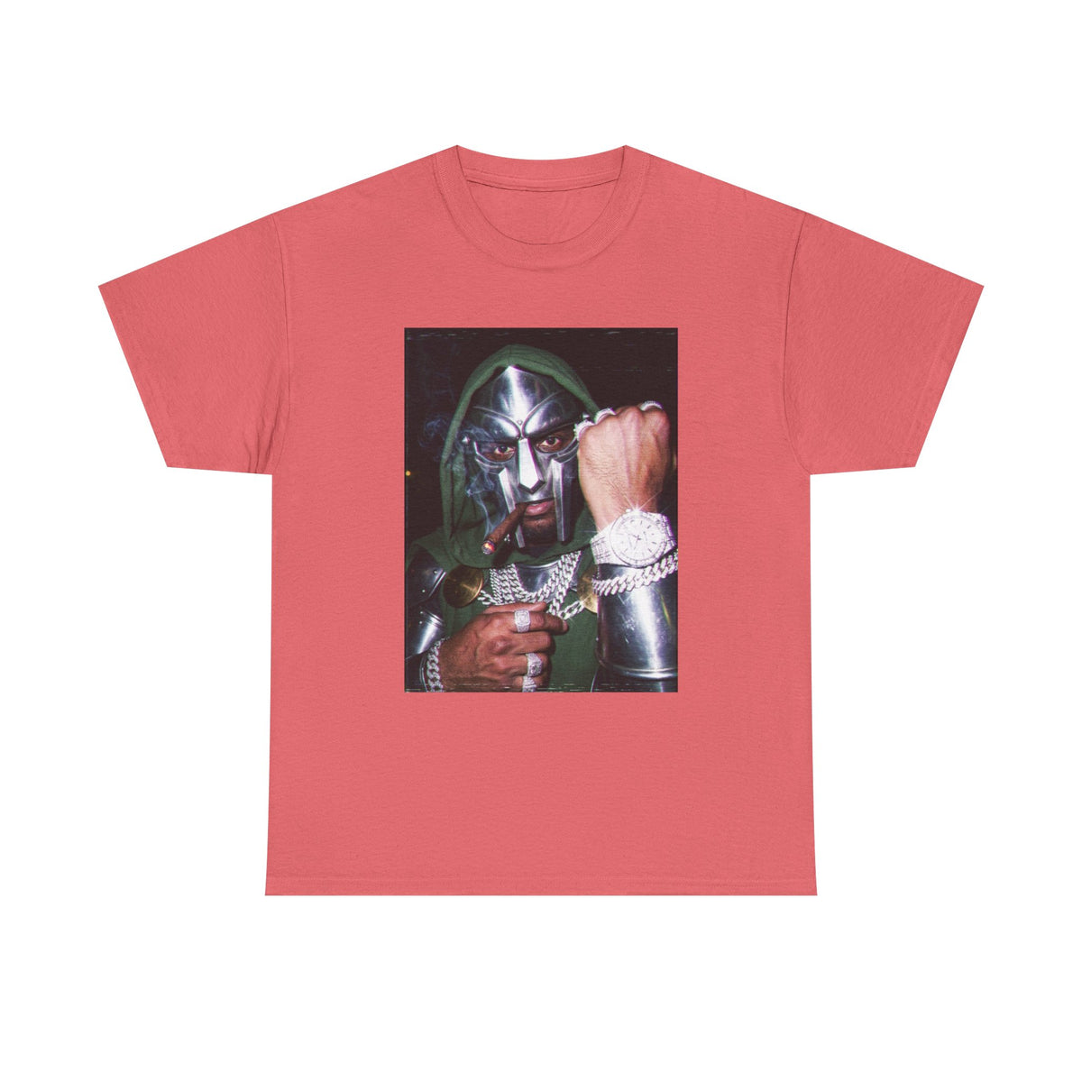 Masked Rapper Smoking Cigar Tee