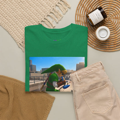Mystic Green Vibe Graphic Tee