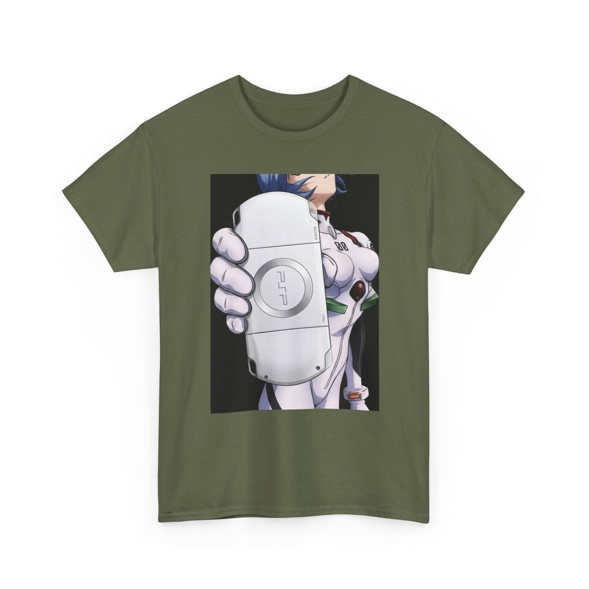 Rei Ayanami Offering A PSP