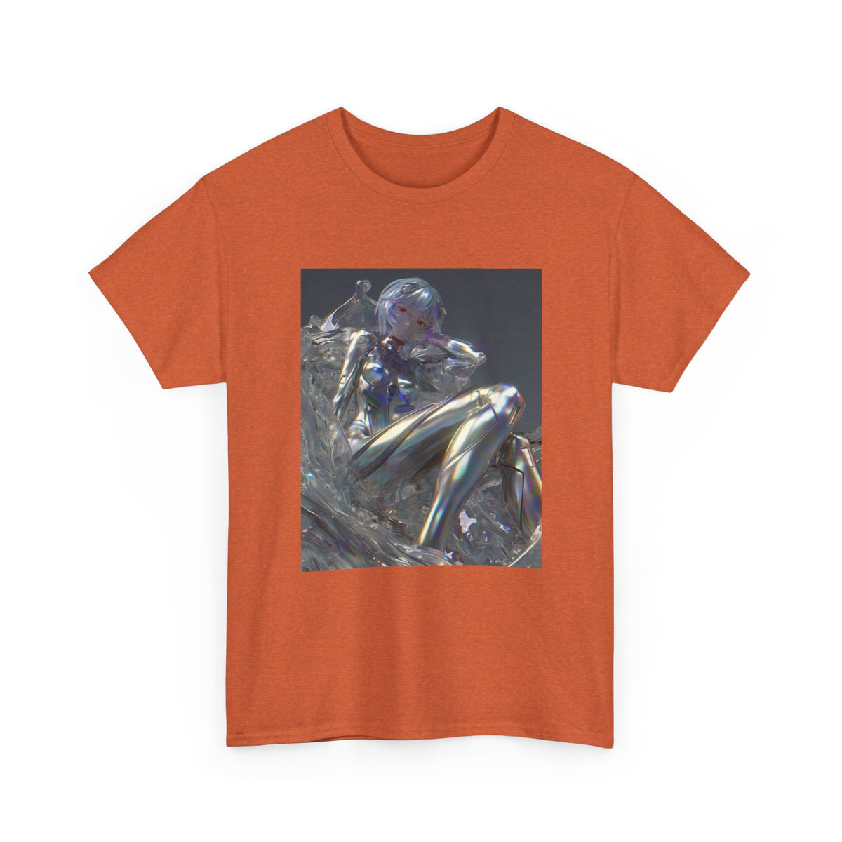Liquid Chrome Flowing Tee