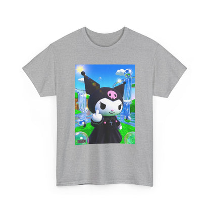 Kuromi Gives The Finger In Vaporwave Paradise
