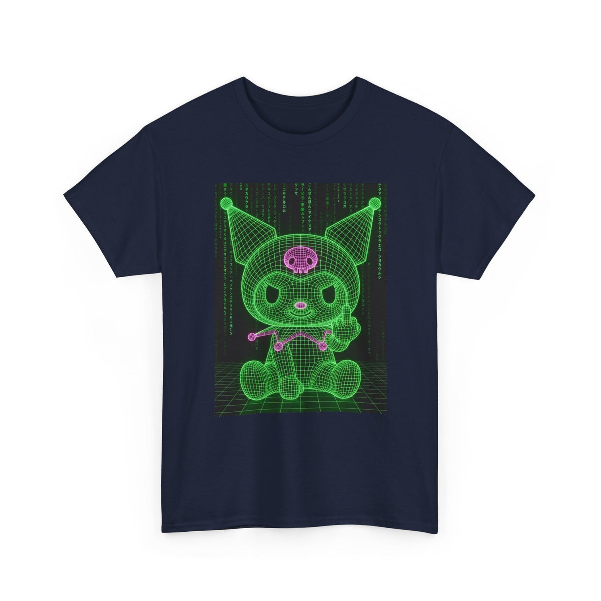 Kuromi In The Matrix Flipping The Bird Tee
