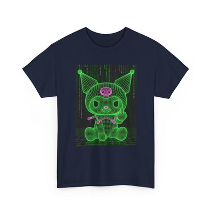 Kuromi In The Matrix Flipping The Bird Tee