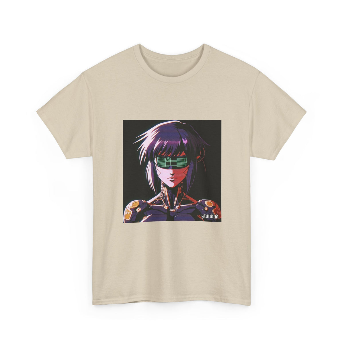 Major Kusanagi In Retro Cyberpunk Visor