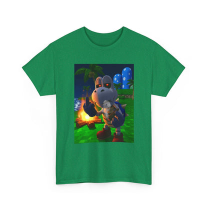 Dry Bones Giving The Finger Smoking Cigar Tee