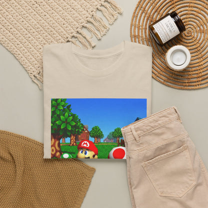 Mario And Toad Chillin' With Shrooms