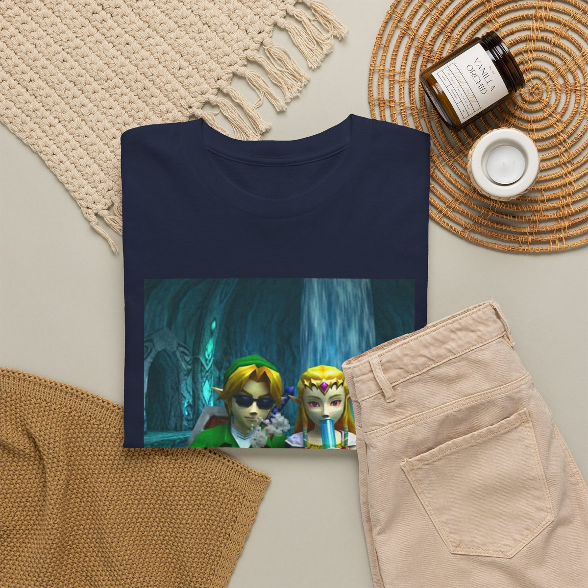 Link And Zelda Hitting The Stash