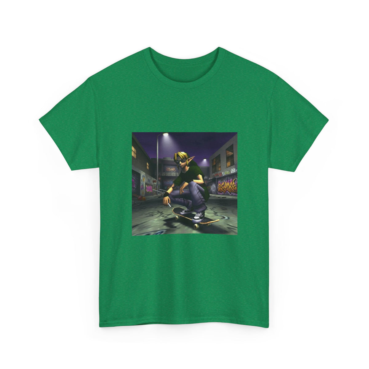 Skater Link Smoking In The Alley Tee