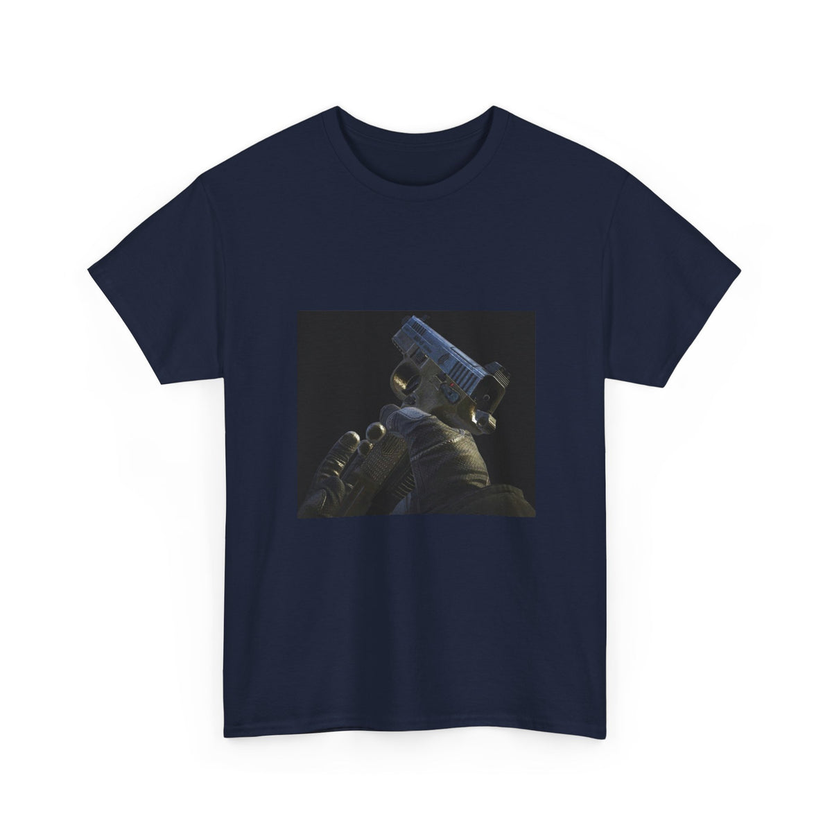 Echoed Green Graphic Tee