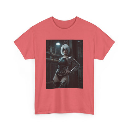 Android In Melted Chrome Cyberpunk Tee