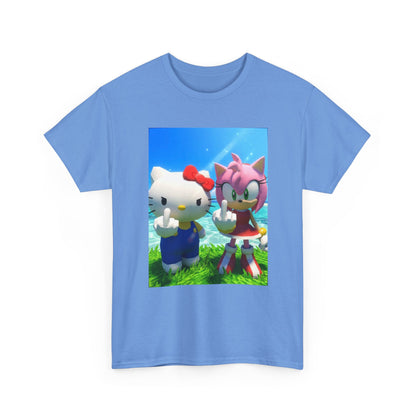 Hello Kitty And Amy Rose Flipping You Off