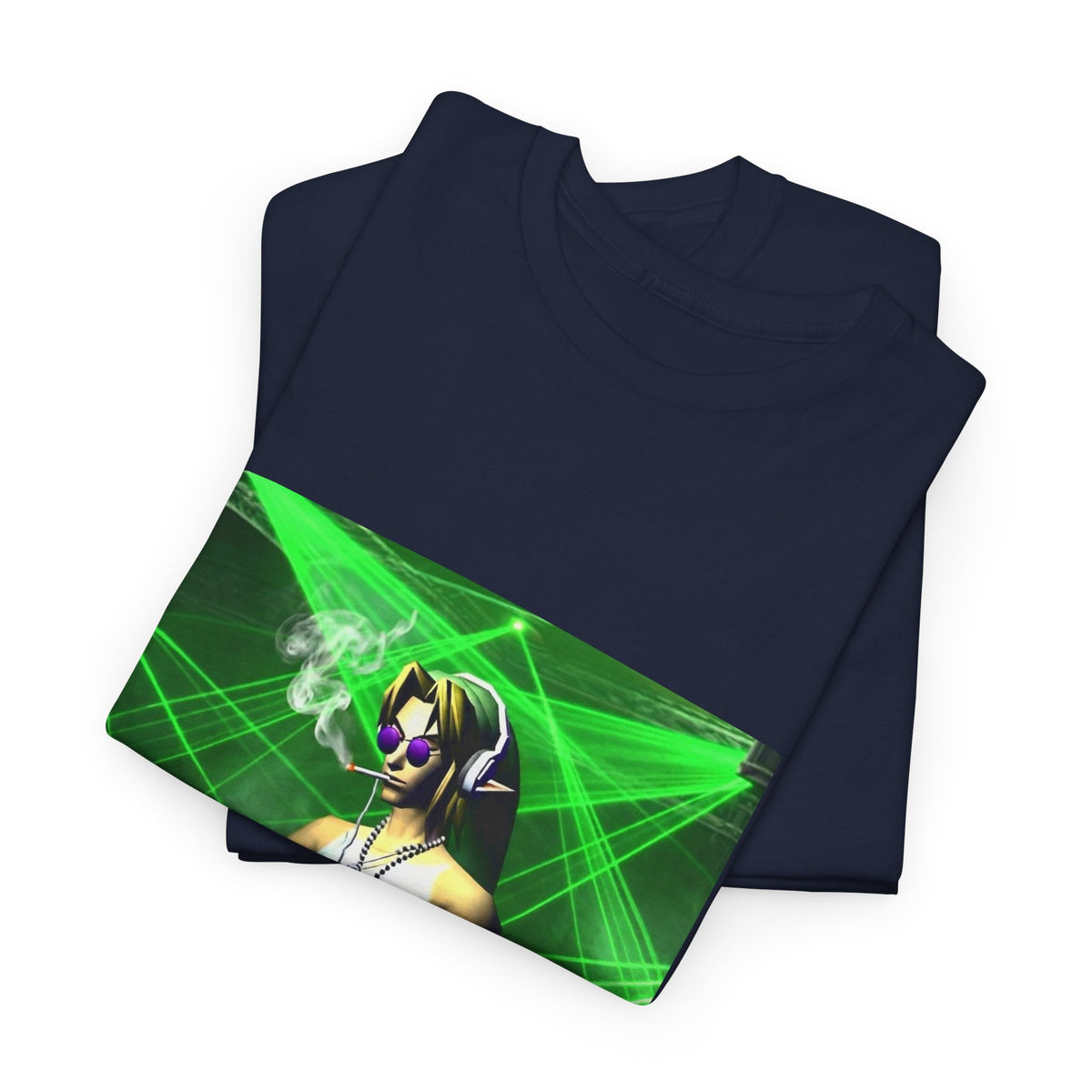 DJ Link Smoking At The Rave Tee