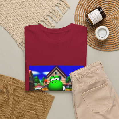 Yoshi Giving The Finger In Neighborhood Tee