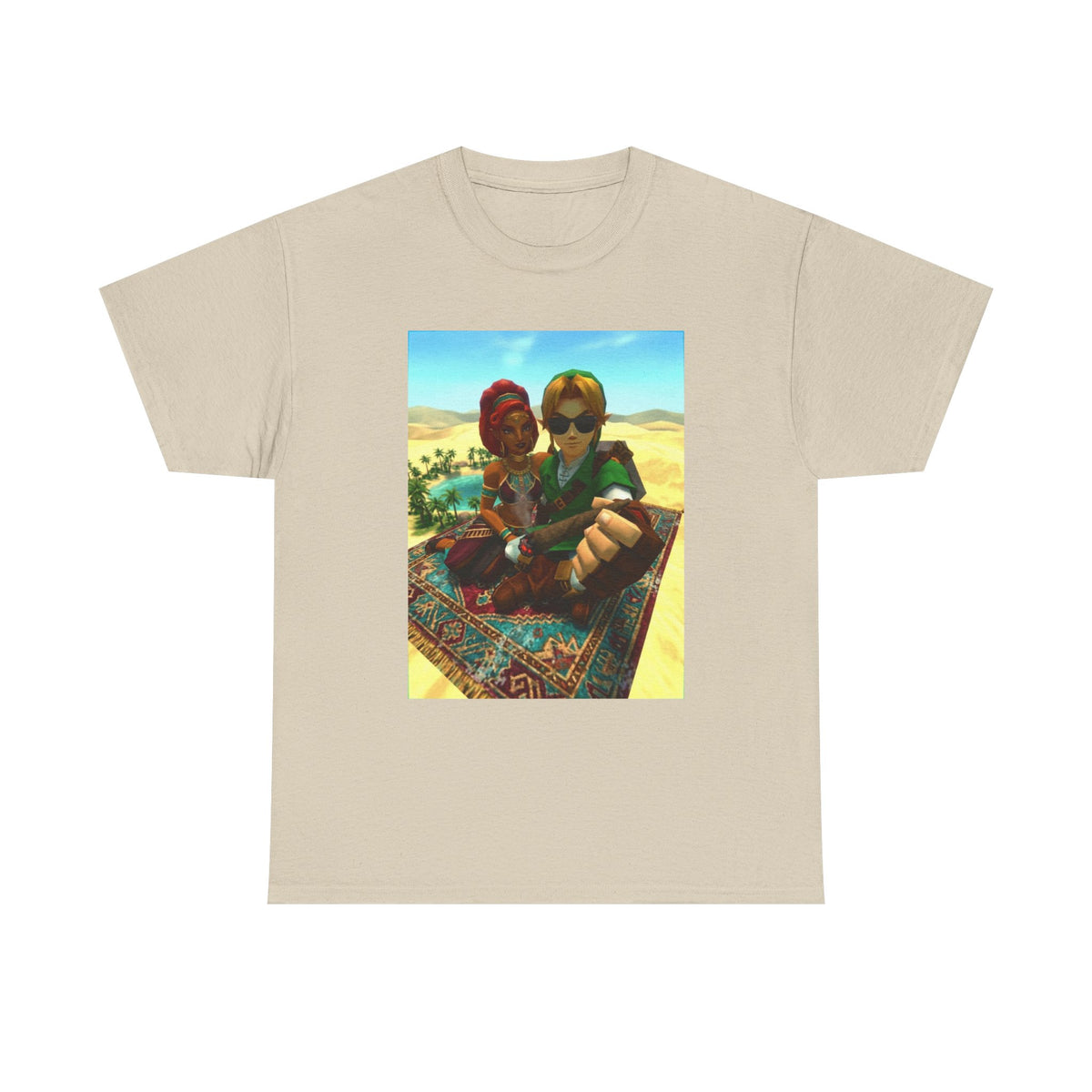 Link And Nabooru Chillin' Desert Oasis Tee