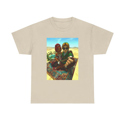 Link And Nabooru Chillin' Desert Oasis Tee