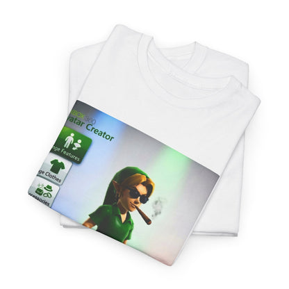 Xbox Avatar Link Smoking Blunt Tee
