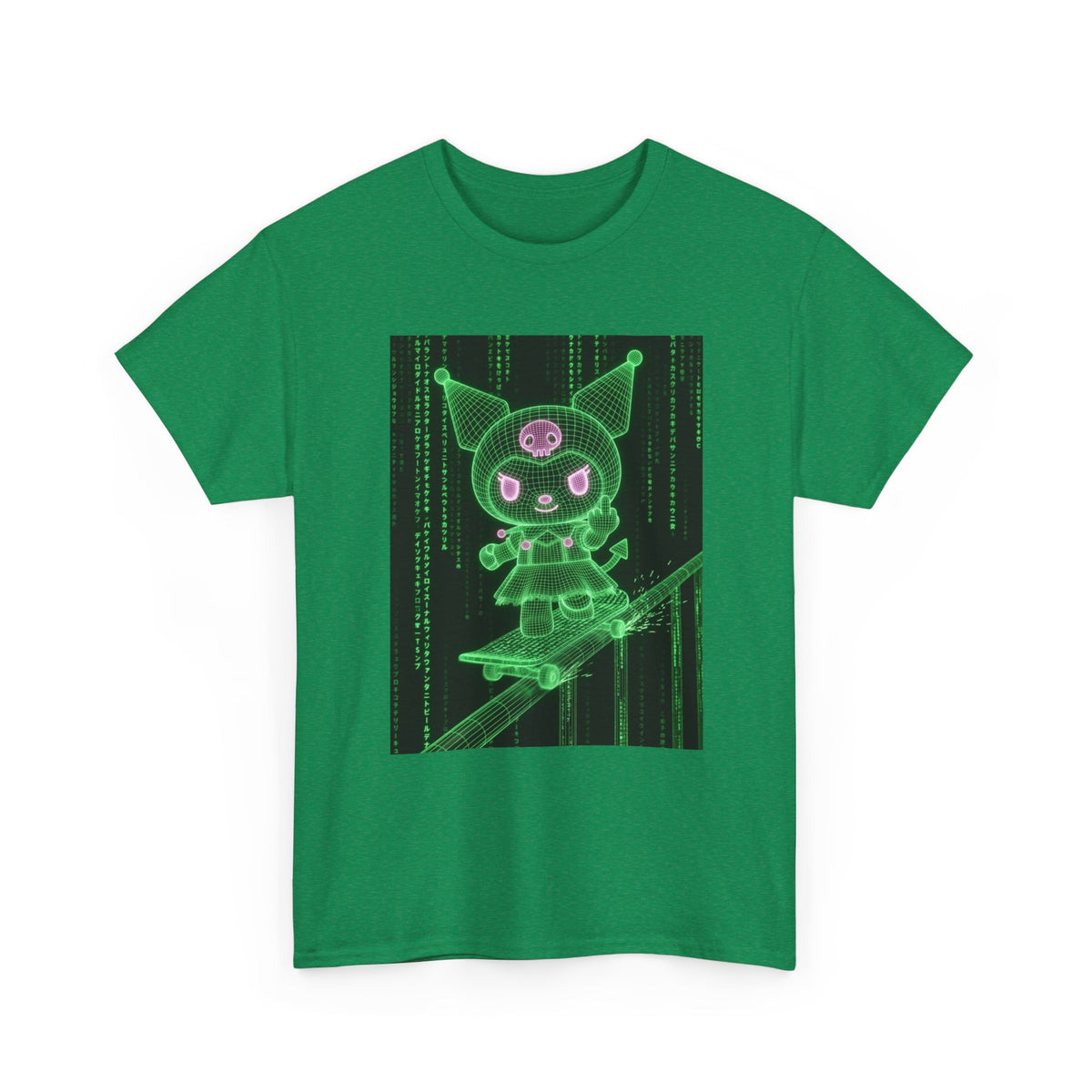Cyberpunk Kuromi Skater Matrix Tee