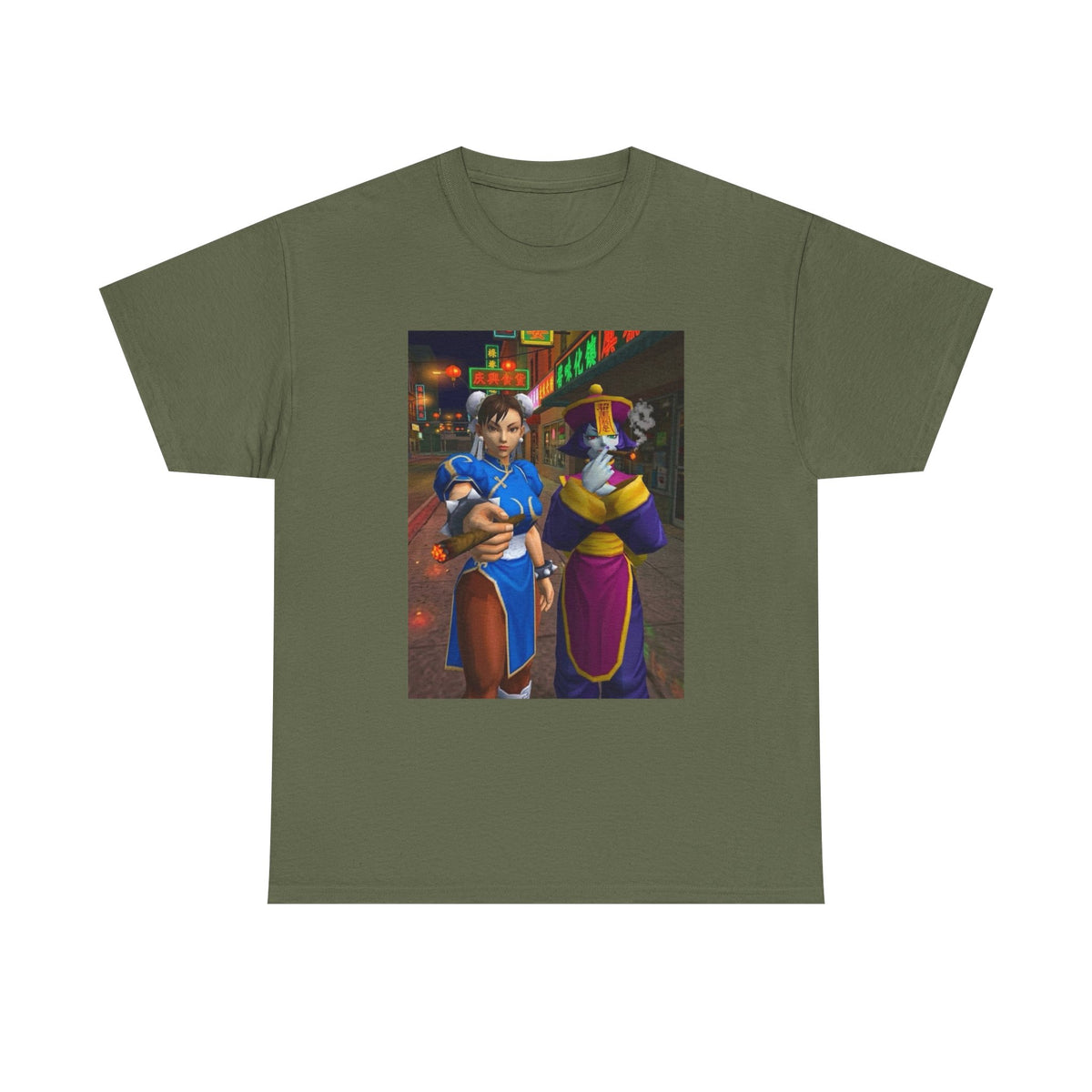 Chun-Li And Hsien-Ko On Night Patrol