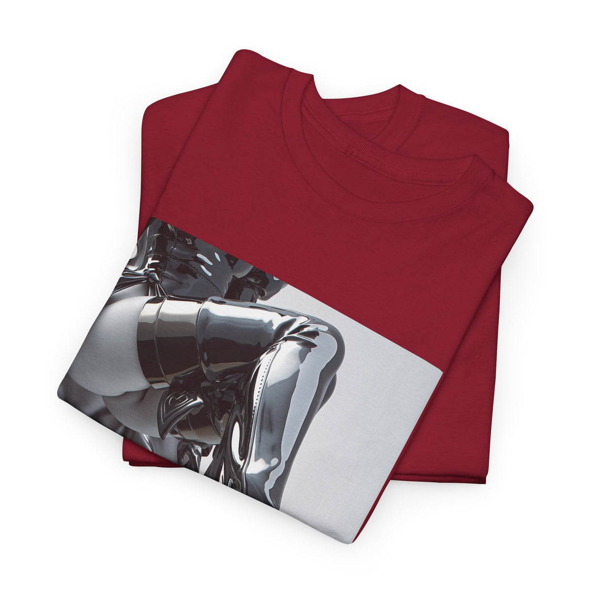Liquid Chrome Flow Graphic Tee