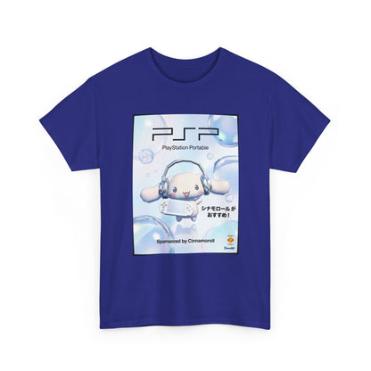 Cinnamoroll Gaming With A PlayStation Portable