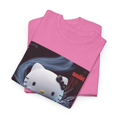 Edgy Hello Kitty Giving Middle Finger Tee