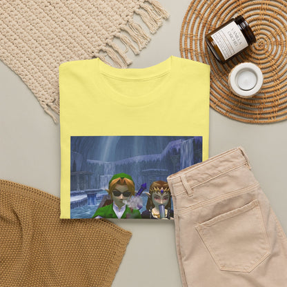 Hyrule Heroes Chilling In Ice Cavern