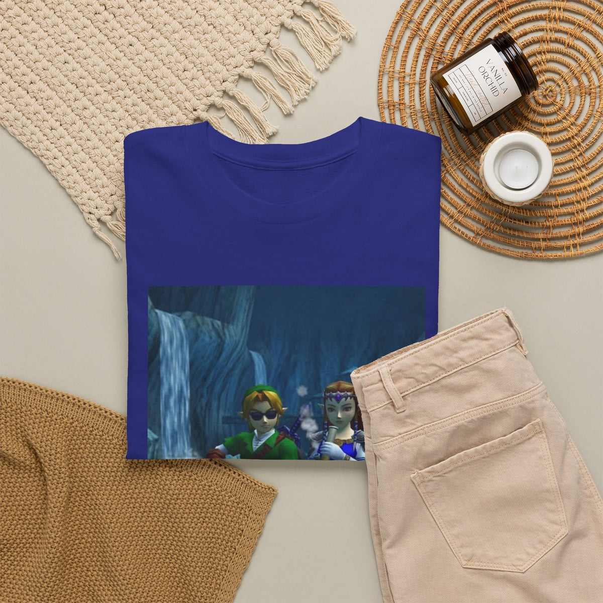 Link And Zelda Chilling With A Bong Tee