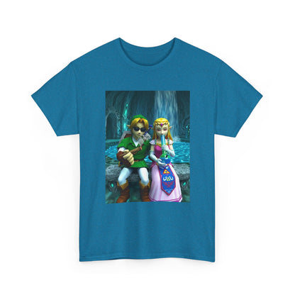 Link And Zelda Hitting The Stash