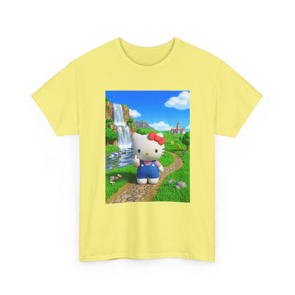 Hello Kitty Flipping Off In Mushroom Kingdom