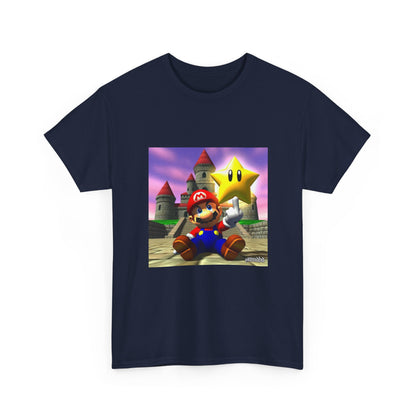 Mario Flips Off The Star Tee