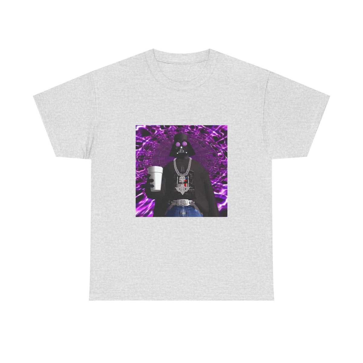 Stoner Vader Sipping Purple Drink Tee