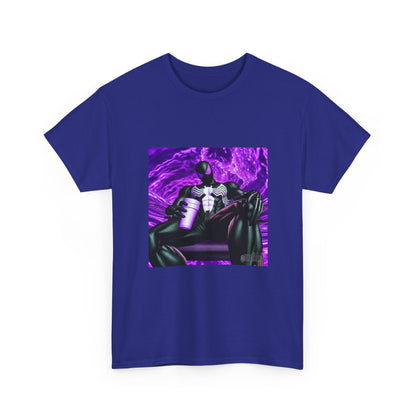 Symbiote Spider-Man Chilling with Lean Tee
