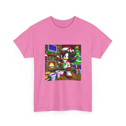 Shadow The Hedgehog Christmas Drip Tee