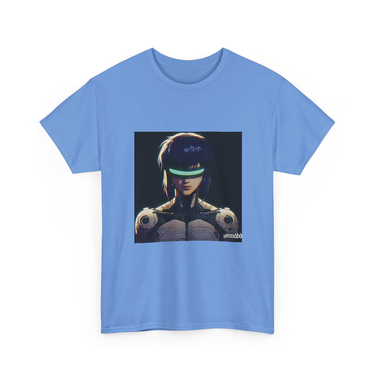 Cybernetic Major Motoko Kusanagi Glitch Art Tee