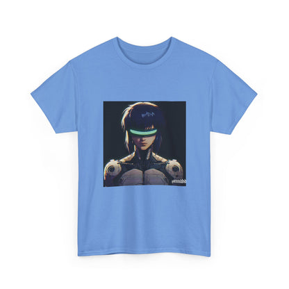 Cybernetic Major Motoko Kusanagi Glitch Art Tee